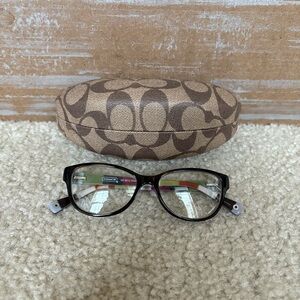 Coach Dakota HC 6012A Glasses Frames 5001 Dark Tortoise Classic Preppy